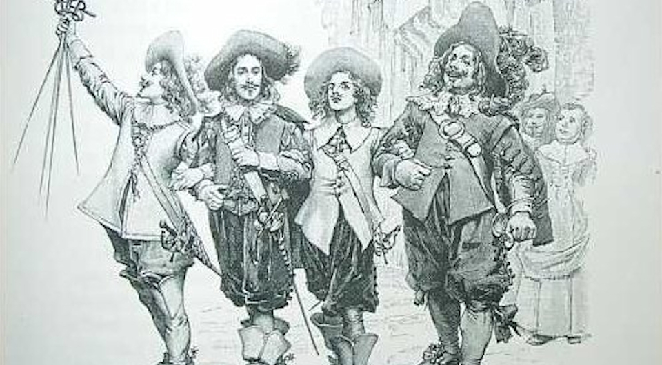 Quale personaggio sei dei 4 moschettieri?